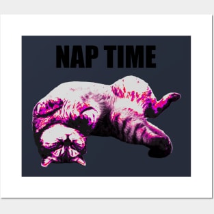 cat nap Posters and Art